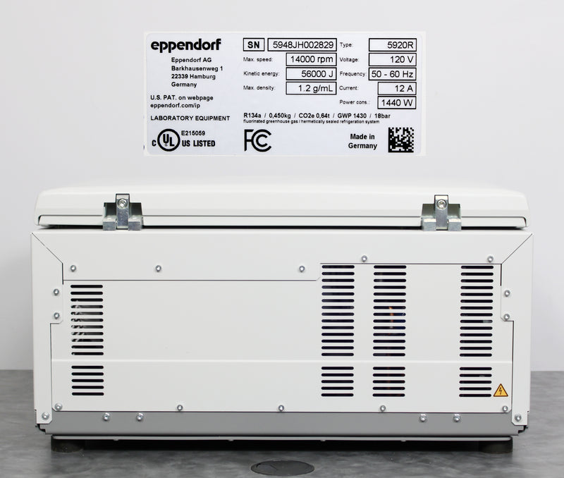 Ependorf 5920R冷冻计算机离心机S4x通用L