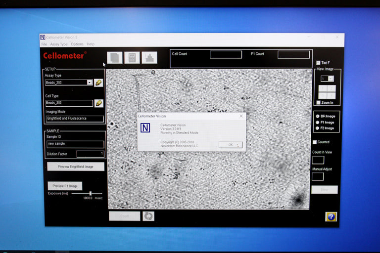 Nexcelom生物科学细胞计ViewTrio细胞剖析器/笔记本机软件