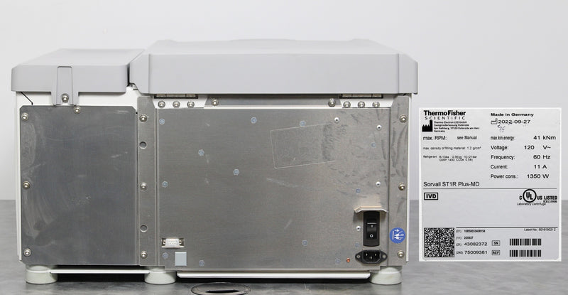 热索瓦尔ST1R+-MD冷冻计算机离心机/H-Flex1
